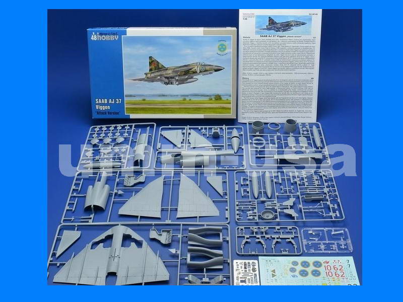SH48148 SAAB AJ-37 Viggen Attack Version 1/48